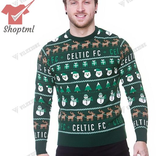 Celtic F.C The Celts Ugly Christmas Sweater