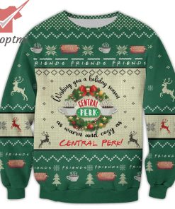 Central Perk wishing you a holiday season as warm and cozy as Central Perk sweater