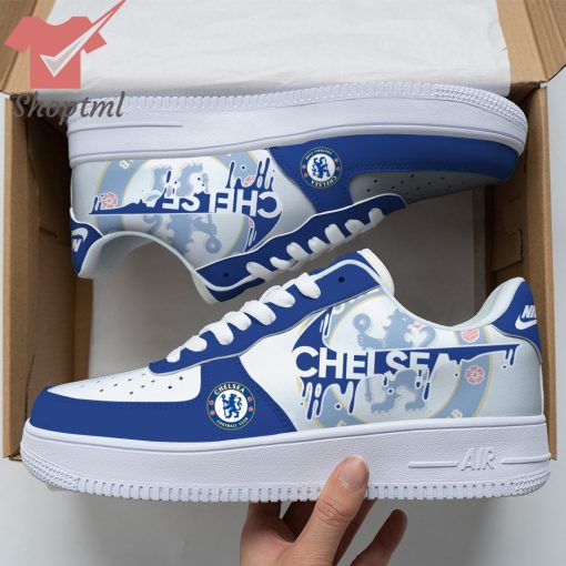 Chelsea FC Custom Nike Air Force Sneakers