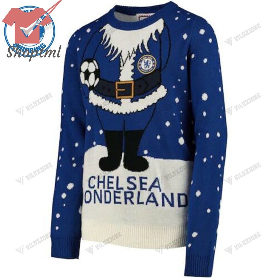 Chelsea Wonderland Ugly Christmas Sweater