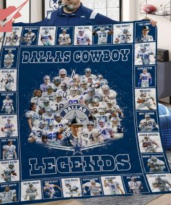 Dallas Cowboy Legends Fleece Blanket