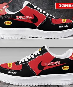 Denny's Custom Name Nike Air Force One Shoes