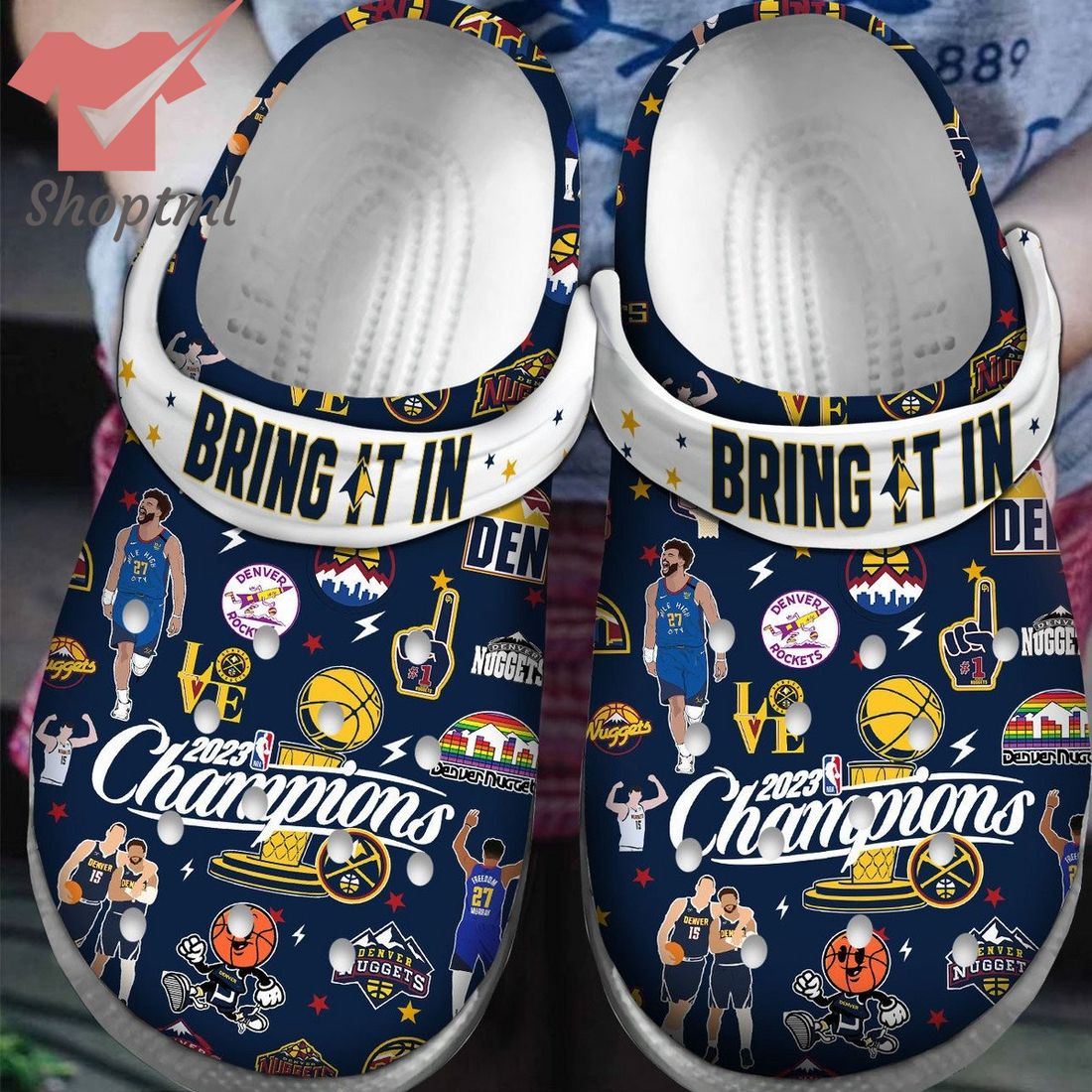 Denver Nuggets NBA Champions 2023 Crocs Clogs
