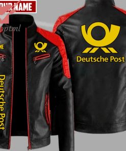 deutsche post custom name leather jacket 3 rZFDu