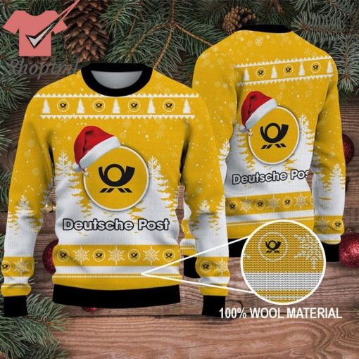 Deutsche Post Santa Hat Ugly Christmas Sweater