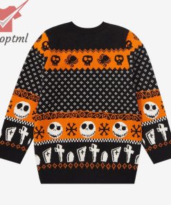 Disney The Nightmare Before Christmas Jack Skellington Zero Holiday Sweater