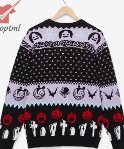Disney The Nightmare Before Christmas Lock Shock Barrel Holiday Sweater