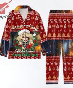 Dolly Parton Lord Its Like A Hard Candy Christmas Pajamas Set