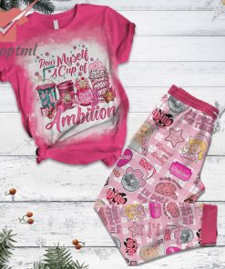 Dolly Parton Pour Myself A Cup Of Ambition Christmas Pajamas Set