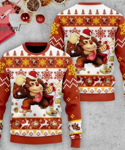 Donkey Kong Super Mario Ugly Christmas Sweater
