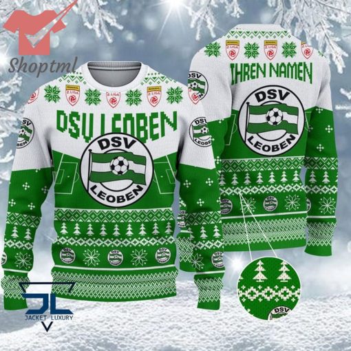 DSV Leoben Custom Name Custom Name Ugly Christmas Sweater