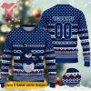 EPL Manchester United Snowman Personalized Ugly Christmas Sweater