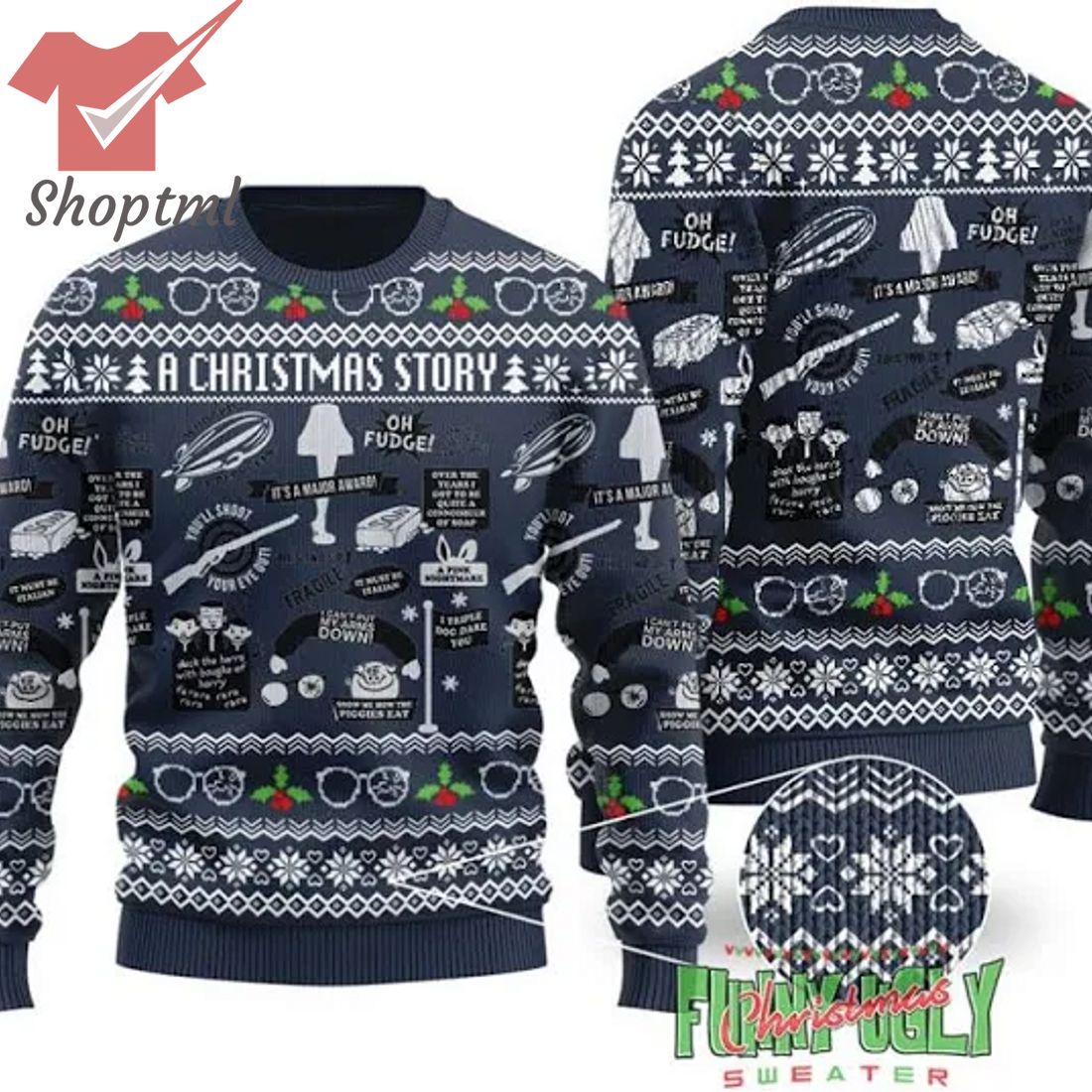 Every christmas has a story sweater