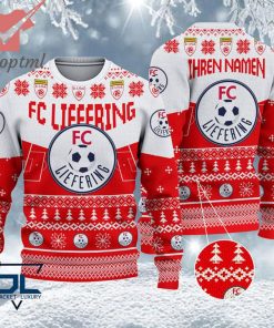 FC Liefering Custom Name Ugly Christmas Sweater
