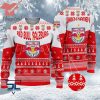 First Vienna FC Custom Name Ugly Christmas Sweater