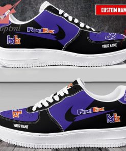 FedEx Custom Name Nike Air Force One Shoes