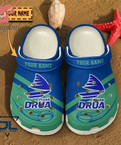 Fijian Drua Super Rugby Custom Name Crocs Clog