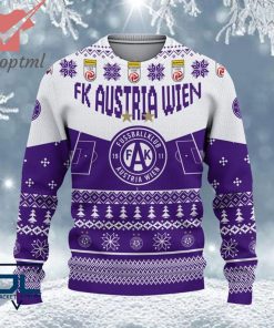 FK Austria Wien Custom Name Ugly Christmas Sweater