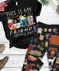 Friends Tv Show This Is My Watching Shirt Christmas Pajamas Set