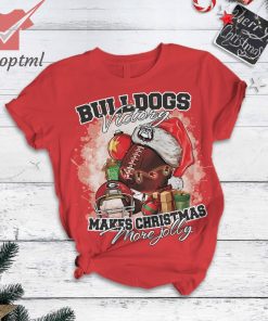 georgia bulldogs victory make christmas more jolly christmas pajamas set 2 N3Ntb