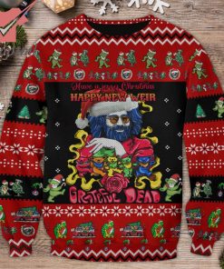 Grateful Dead have a jerry christmas happy new weir ugly sweater