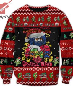Grateful Dead have a jerry christmas happy new weir ugly sweater