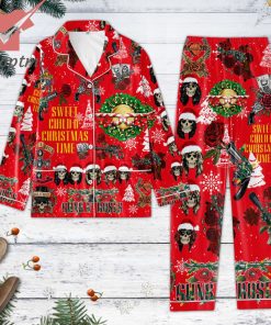 Guns n’ Roses Sweet Child O’ Christmas Time Christmas Pajamas Set