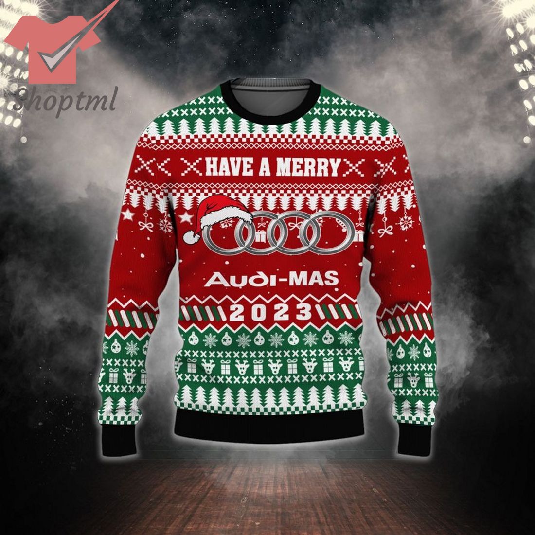 Have A Merry Audi-Mas 2023 Ugly Christmas Sweater