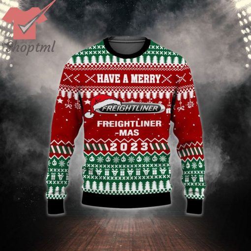 Have A Merry Freightliner-Mas 2023 Ugly Christmas Sweater