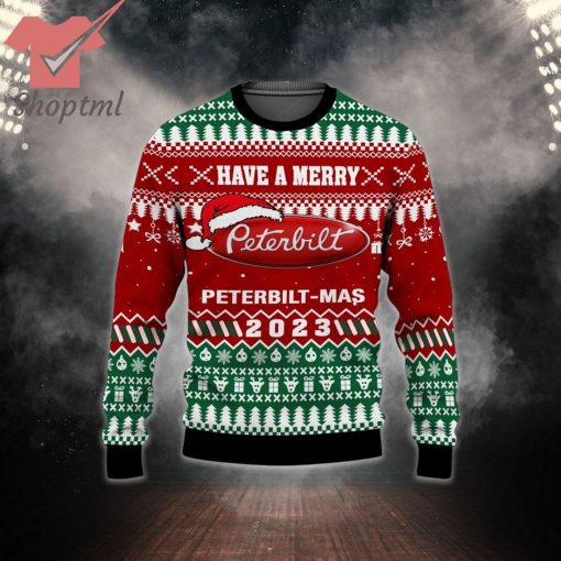 Have A Merry Peterbilt-Mas 2023 Ugly Christmas Sweater