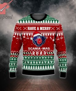 Have A Merry Scania-Mas 2023 Ugly Christmas Sweater