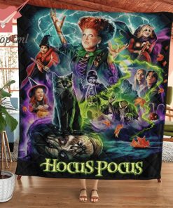hocus pocus all characters quilt blanket 3 saHdU