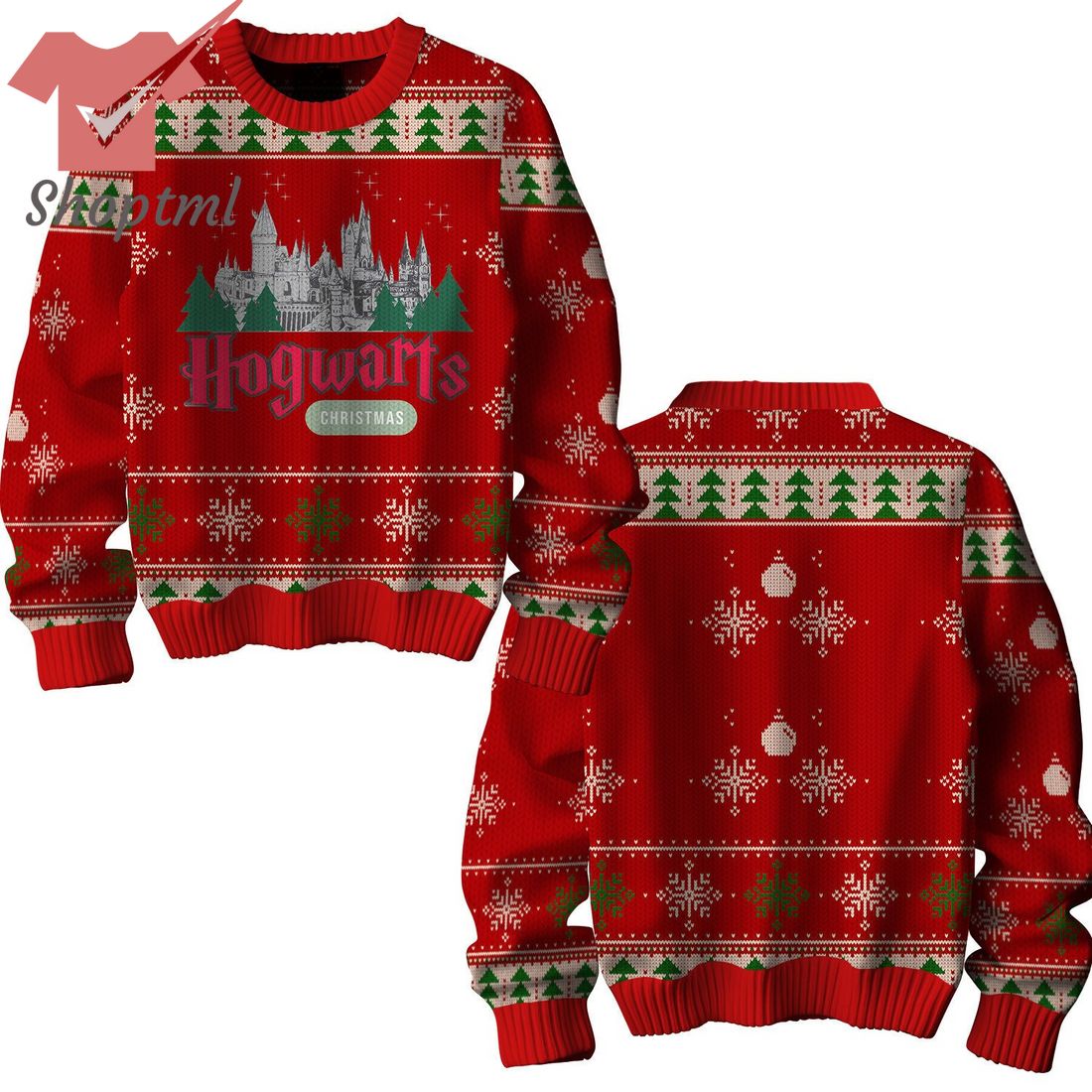 Hogwarts Christmas Ugly Sweater