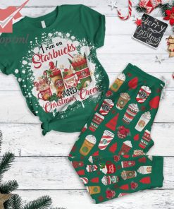 I Run A Starbucks Christmas Pajamas Set