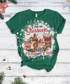 I Run A Starbucks Christmas Pajamas Set