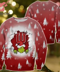 indiana hoosiers grinch christmas sweatshirt hoodie 3 8LeEL