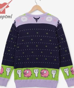 Invader Zim GIR and Zim Merry Platypus Holiday Sweater