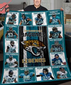Jacksonville Jaguars Legends Fleece Blanket