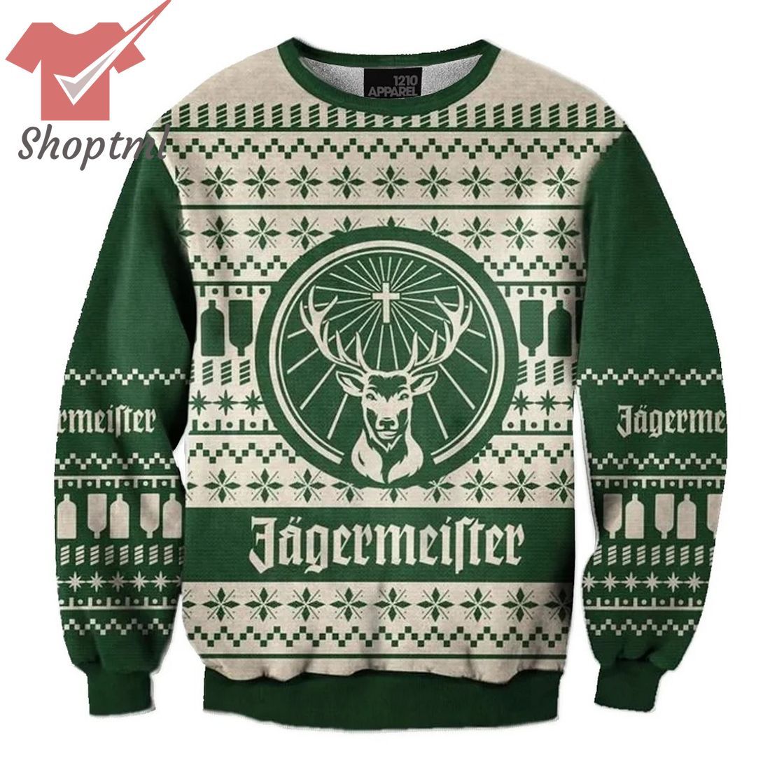 Jagermeister Negroni Ugly Christmas Sweatshirt