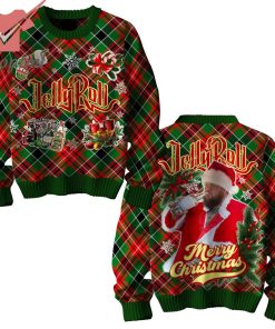 Jelly Roll Rapper Ugly Christmas Sweater