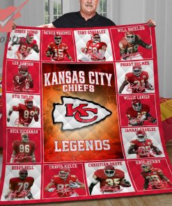 Kansas City Chiefs Legends Fleece Blanket