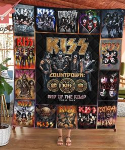kiss band countdown end of the road quilt blanket 2 KE3rd