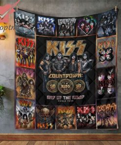 kiss band countdown end of the road quilt blanket 4 PoXi7