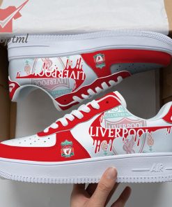 Liverpool Custom Nike Air Force Sneakers