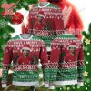 Liverpool Mo-Santa We Will Never Walk Alone Personalized Ugly Christmas Sweater