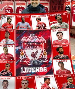 Liverpool Legends Fleece Blanket