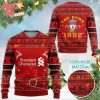 Liverpool Mo-Santa We Will Never Walk Alone Personalized Ugly Christmas Sweater