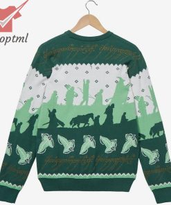 LOTR Fellowship Silhouettes Holiday Sweater
