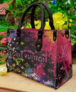 Louis Vuitton Luxury Brand Action Positive Believe Leather Handbag