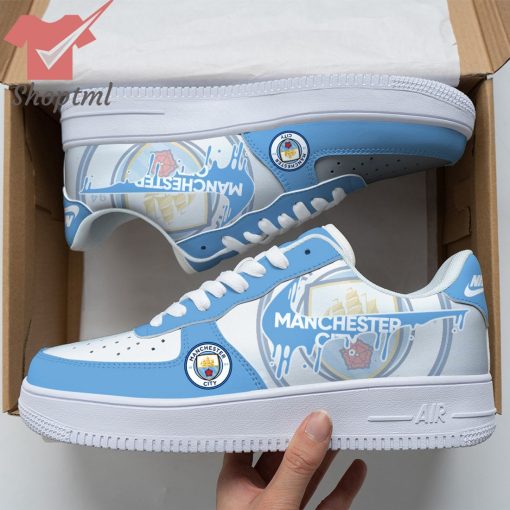 Manchester City Custom Nike Air Force Sneakers
